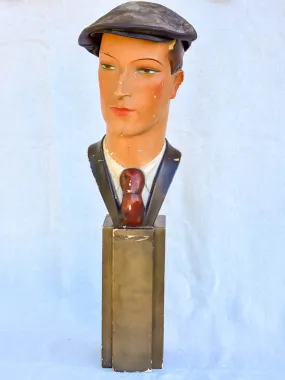 1930's Siegel hat display mannequin 28¾"