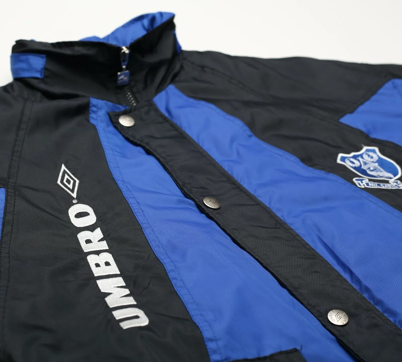 1992/93 EVERTON Vintage Umbro Football Bench Coat Jacket (S/M)