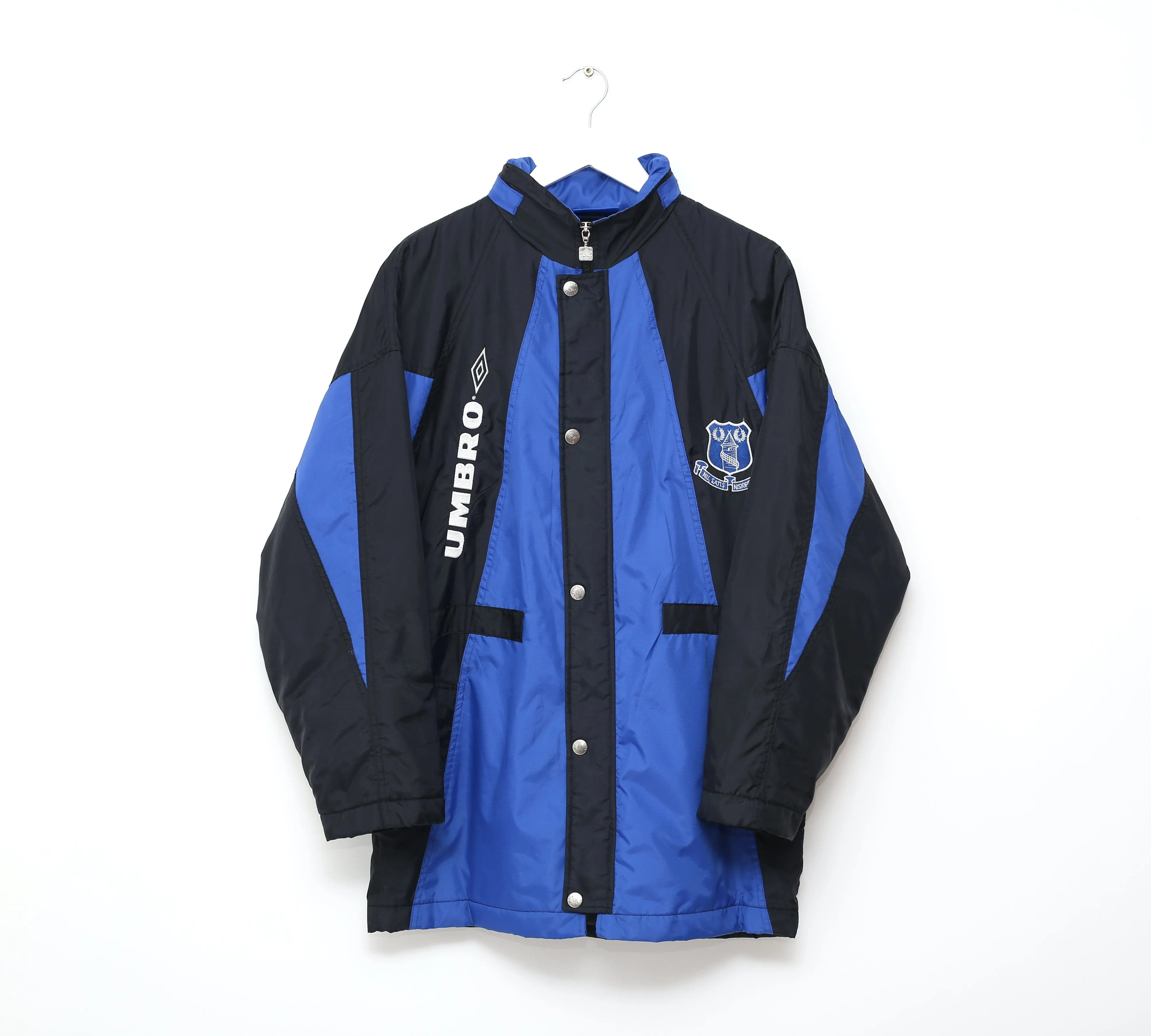 1992/93 EVERTON Vintage Umbro Football Bench Coat Jacket (S/M)