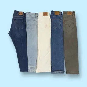 £3 Levi’s Denim Dreams | Y2K Style Jeans Bundle – 100 Pieces