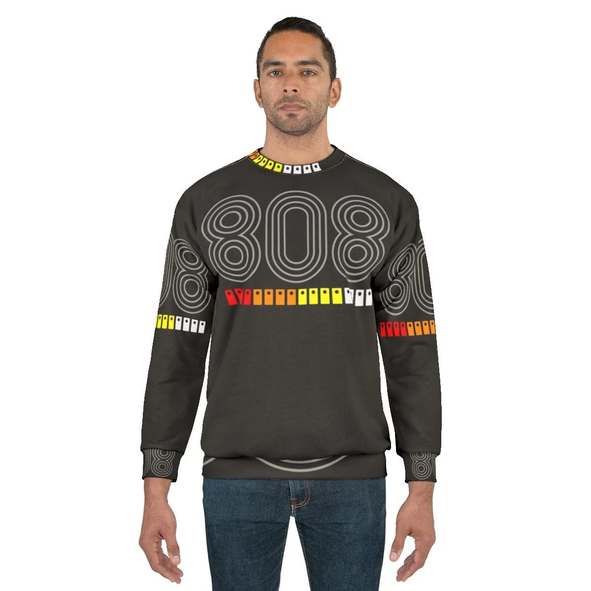 808 Sweatshirt - Iconic Electronic Music Apparel