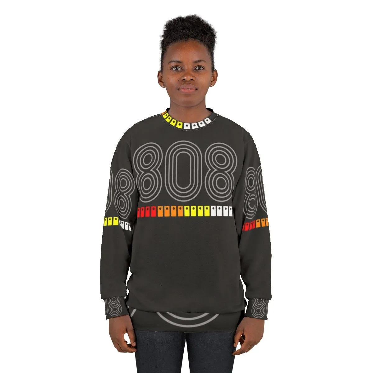 808 Sweatshirt - Iconic Electronic Music Apparel