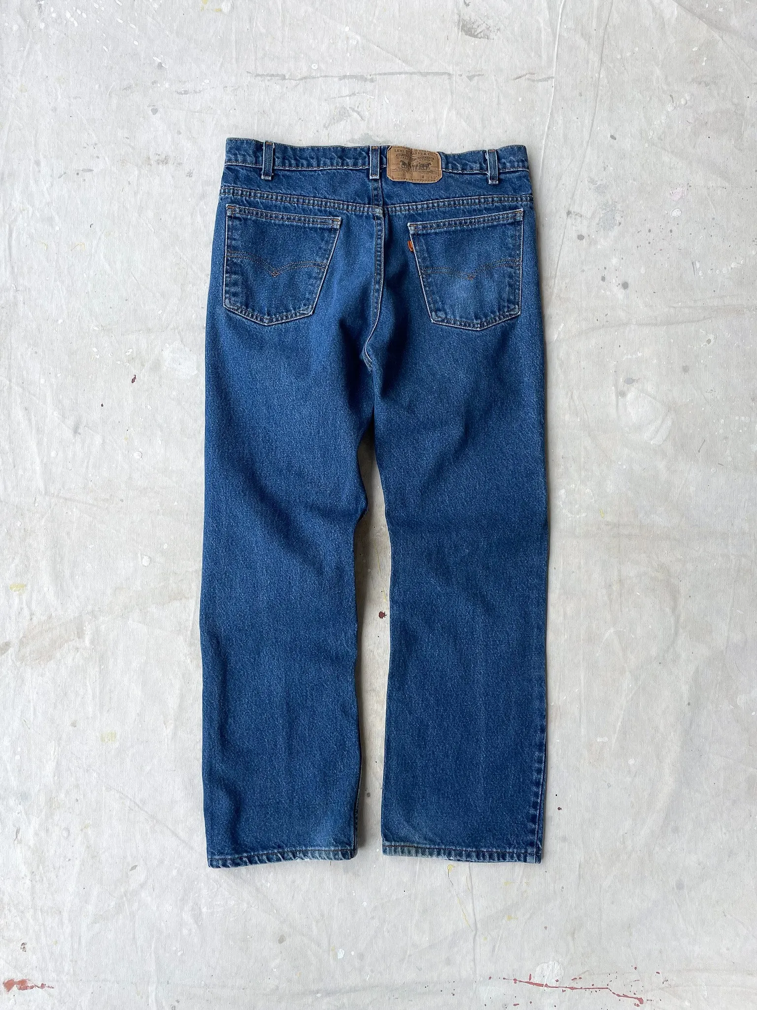 80's/90's Levi's 517 Orange Tab Jeans—[35x30]