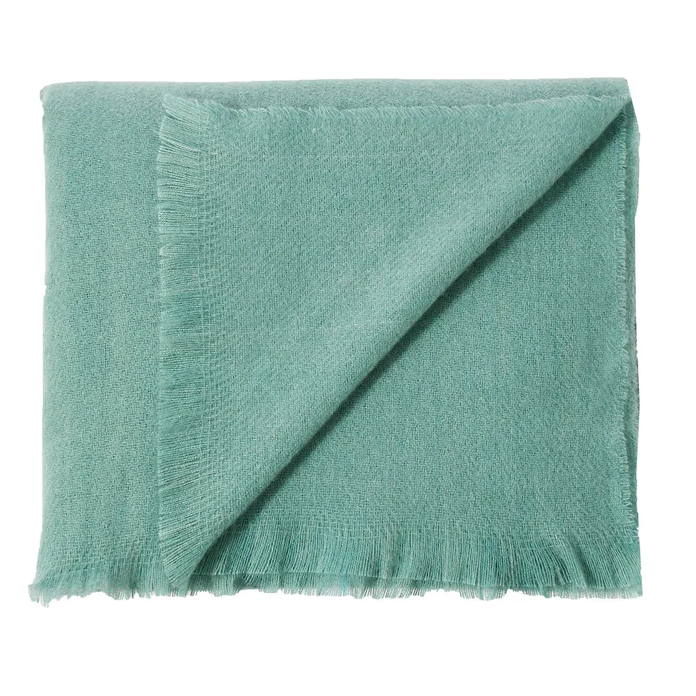 Accessorize London Women's Duck Egg Wells Supersoft Blanket