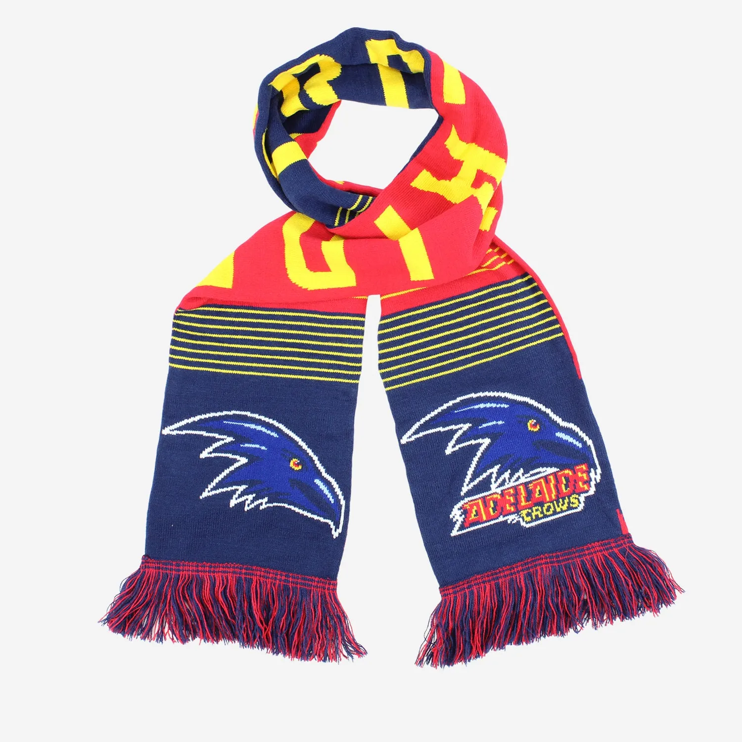 Adelaide Crows Mens Adults Linebreak Scarf