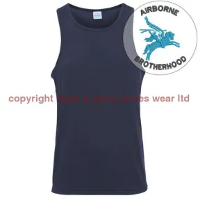 Airborne Brotherhood Embroidered Sports Vest