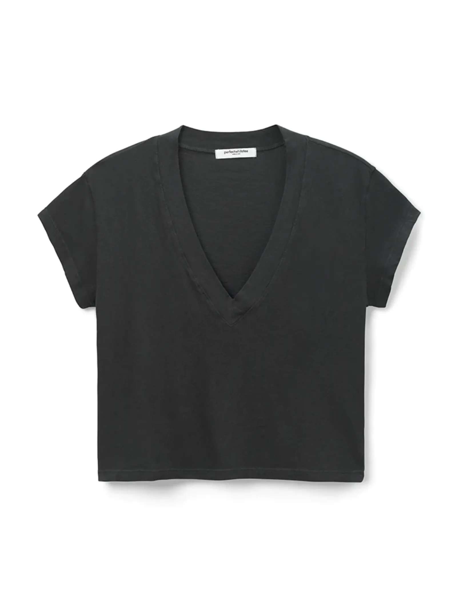 Alanis Recycled V-Neck, Vintage Black