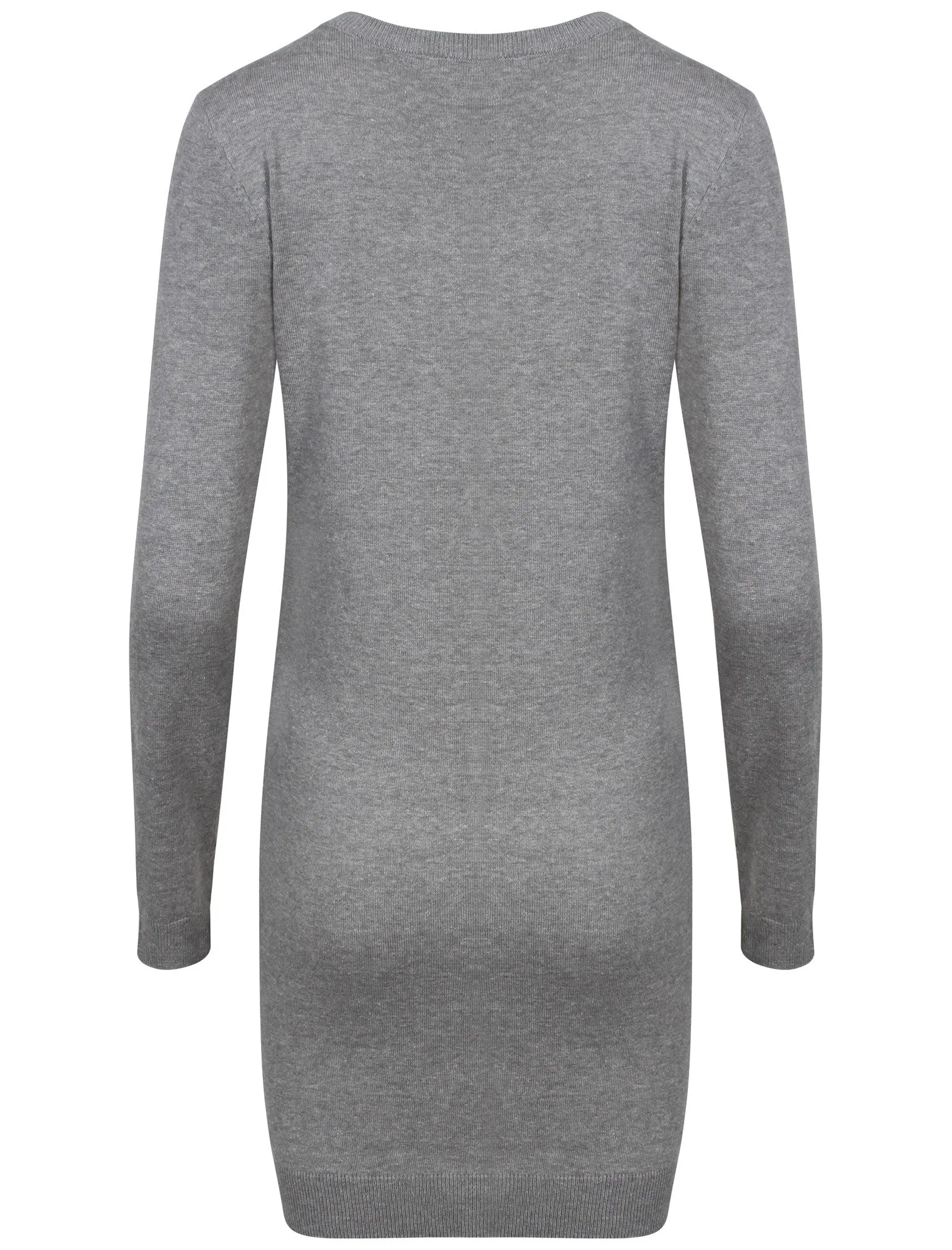 Amara Reya Laura grey jumper dress