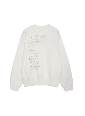 Anine Bing - Ramona Sweatshirt Doodle in Ivory