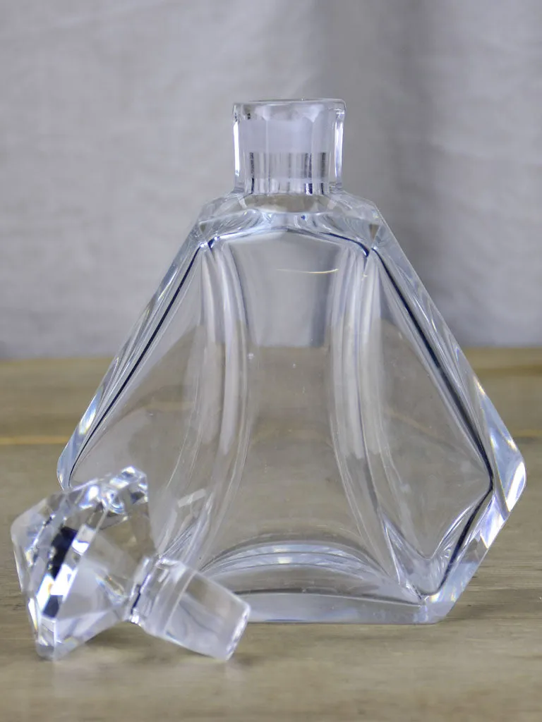 Art Deco French crystal decanter