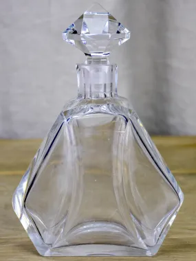 Art Deco French crystal decanter