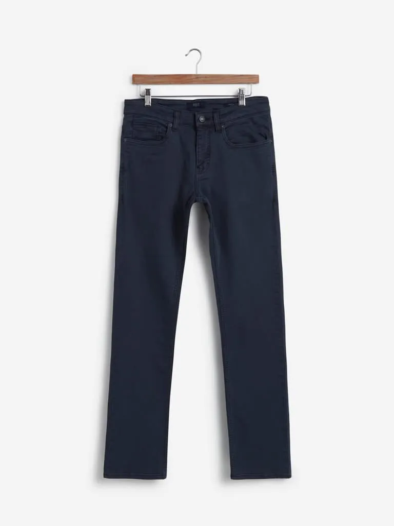 Ascot Dark Blue Relaxed Fit Jeans