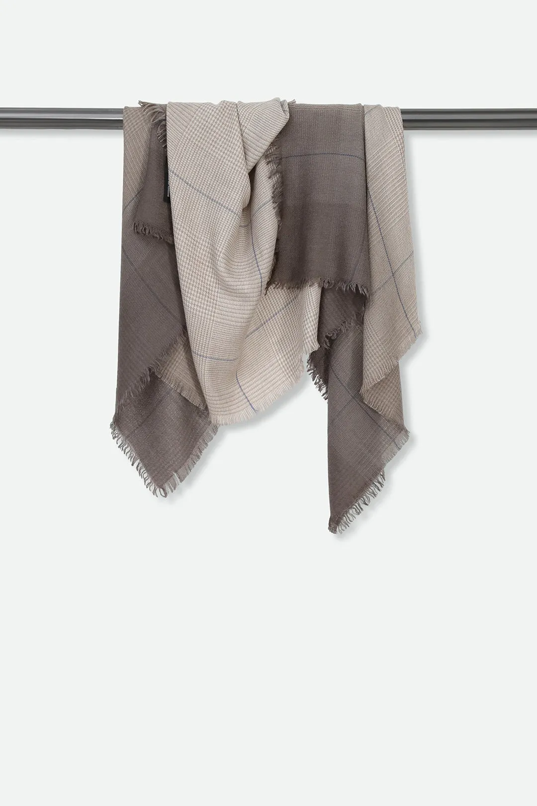 ASHWOOD CHECK ITALIAN CASHMERE SCARF