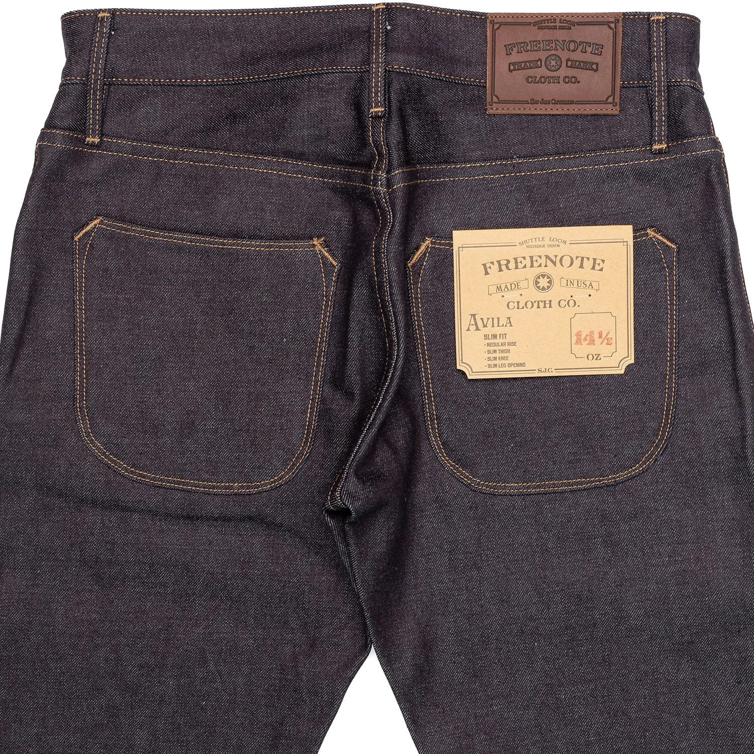 Avila - 14.5oz Kaihara Mills Selvedge Denim