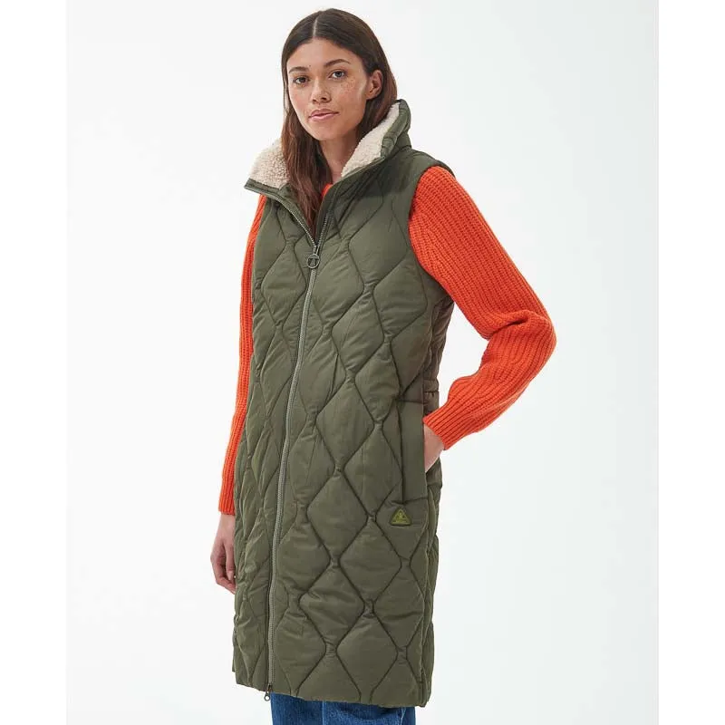 Barbour Samphire Ladies Gilet - Deep Olive