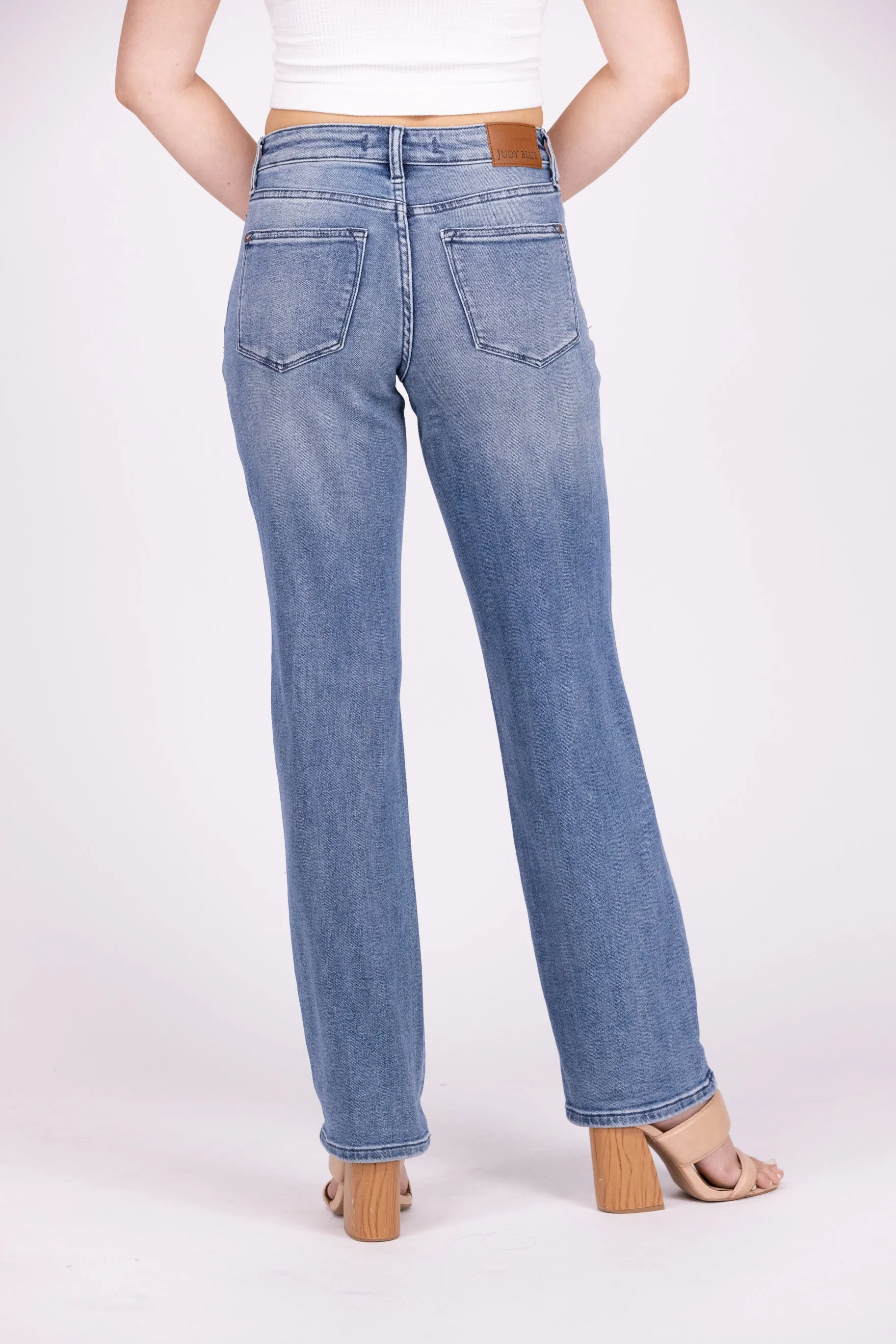 Be The One You Want From Judy Blue: Mid-Rise Dad Denim