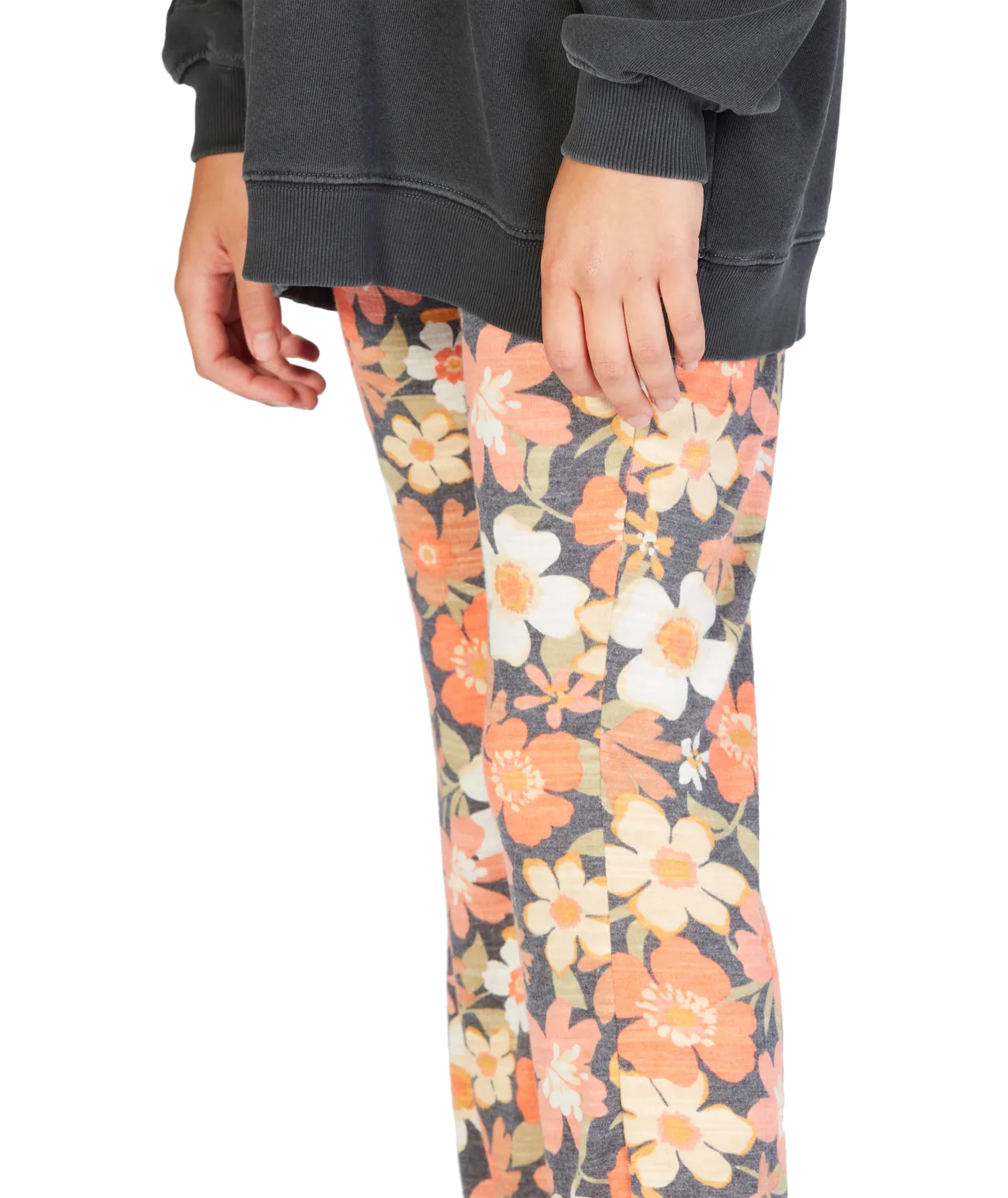 Billabong Gimmie Flare Pants-Black Multi