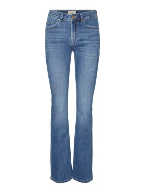 BLÅ DENIM VERO MODA VMFLASH FLARED JEANS