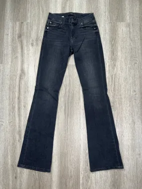 Black Denim Jeans Boot Cut Joes Jeans, Size 0