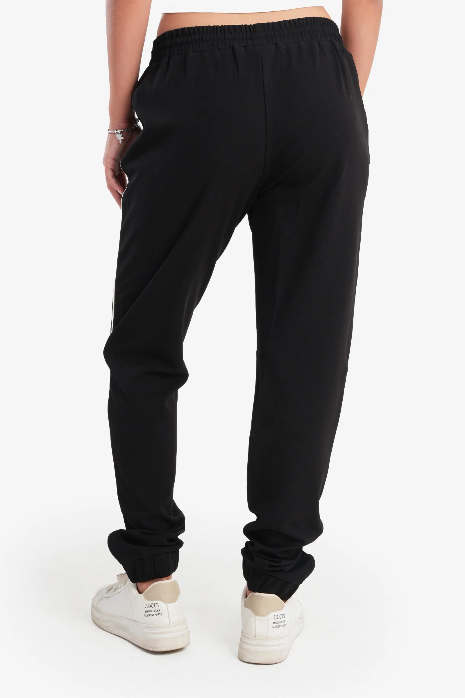 Black Microfiber Lounge Pants