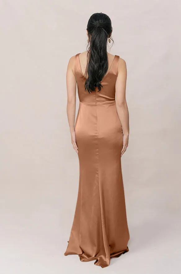 Blair Satin Dress | Made To Order