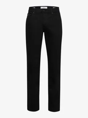 Brax - Cadiz Masterpiece: Straight Leg Black Jeans