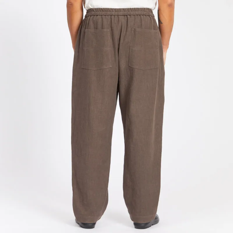 Bronco Pant - Brown Ramie