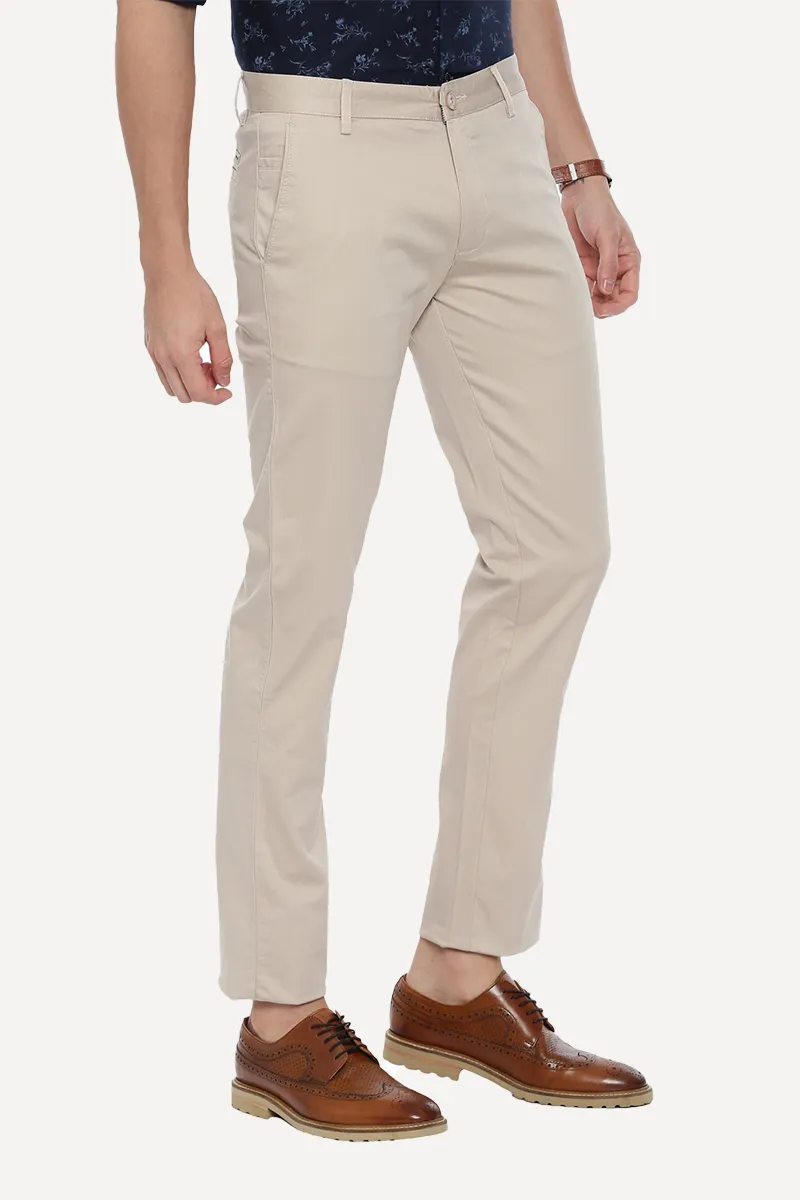 Bronx Chinos - Light Beige Trouser For Men | Ariser