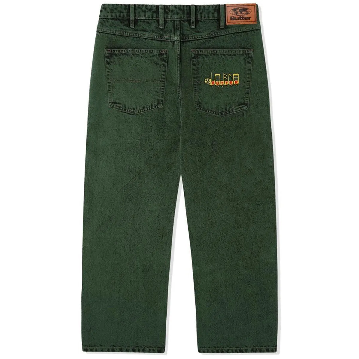 Butter Goods - Caterpillar Denim Jeans Army Wash