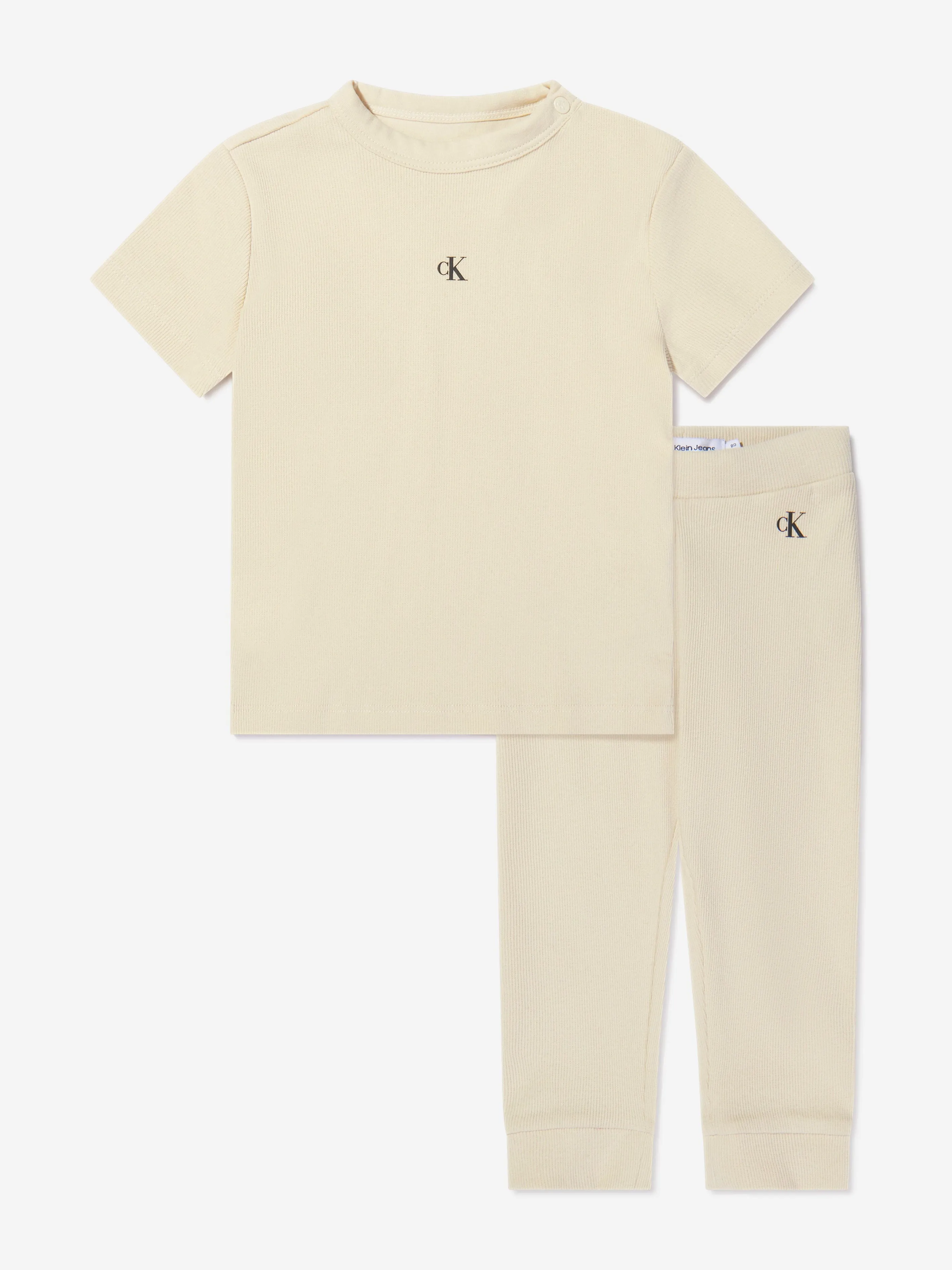 Calvin Klein Baby Unisex Organic Cotton 2 Piece Set