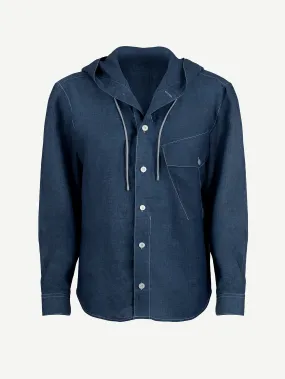 Camicia Cappuccio Denim