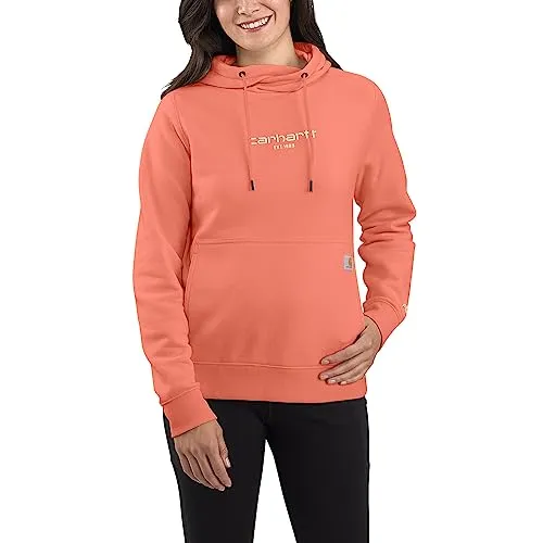 Carhartt 105573 Women's Force Relaxed Fit Lightweight Graphic Hooded Sweatshirt