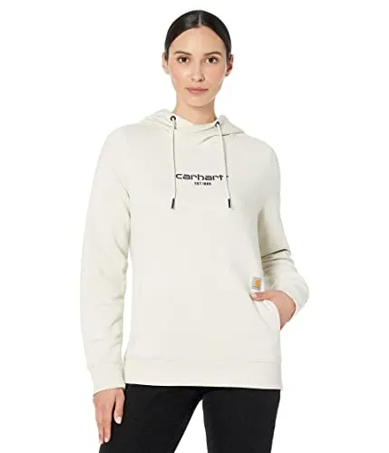 Carhartt 105573 Women's Force Relaxed Fit Lightweight Graphic Hooded Sweatshirt