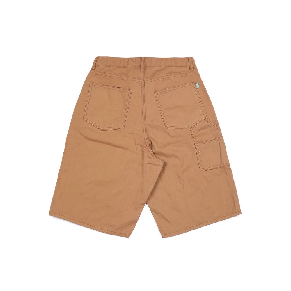 CARPENTER LOOSEFIT COTTON SHORT PANTS CAMEL