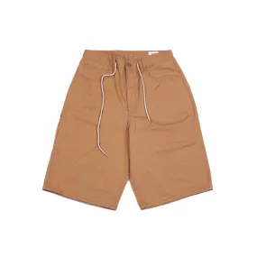 CARPENTER LOOSEFIT COTTON SHORT PANTS CAMEL