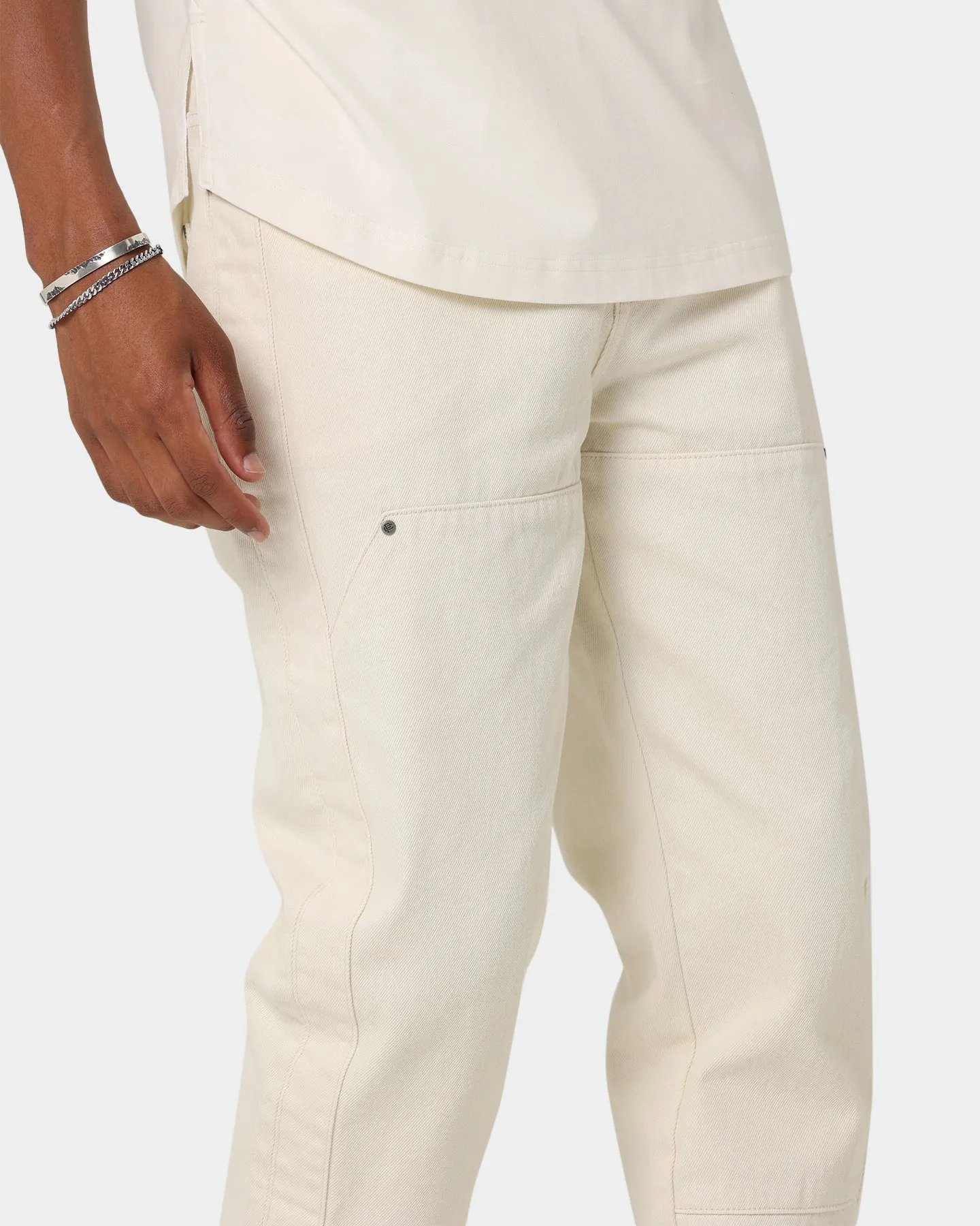 Carré Construct Slim Jeans Off White