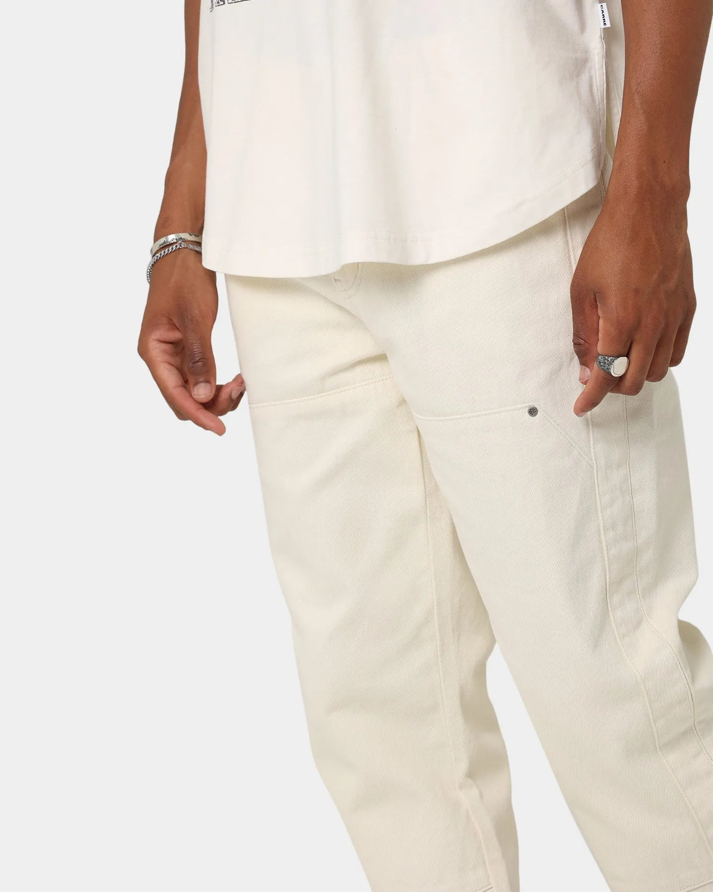 Carré Construct Slim Jeans Off White