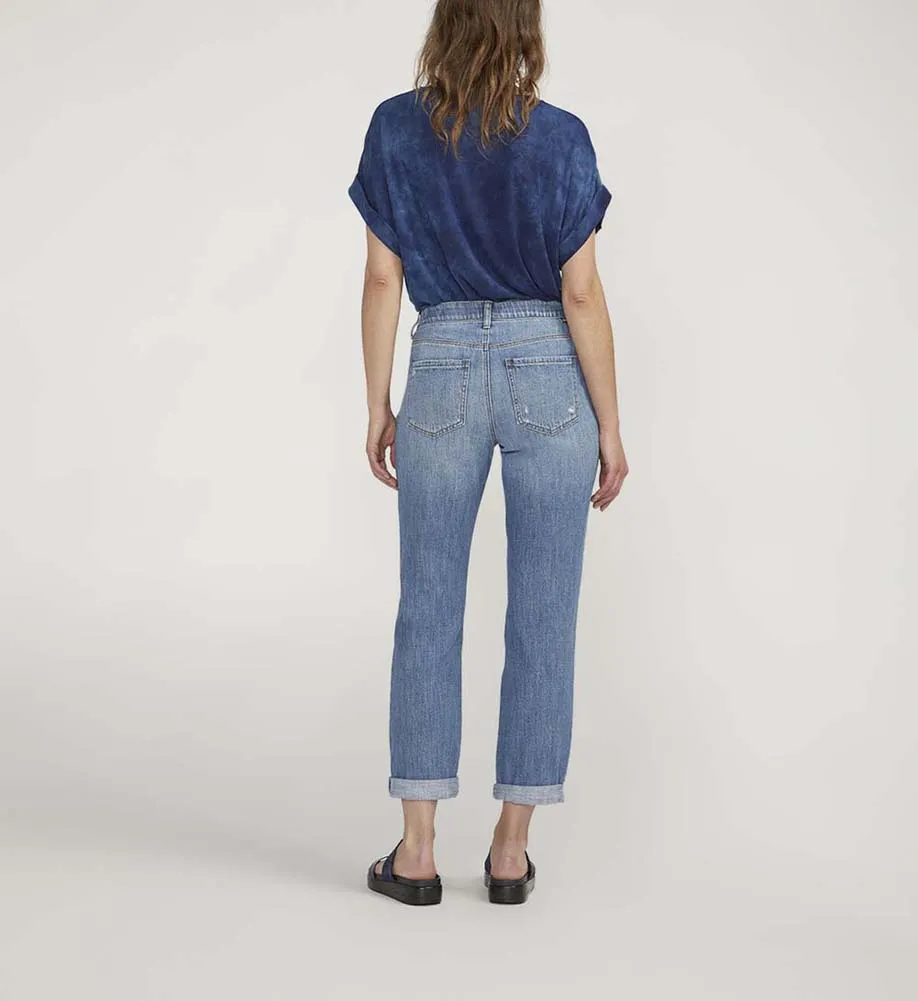 Carter Girlfriend Jeans in Spring Stream Blue by Jag Jeans