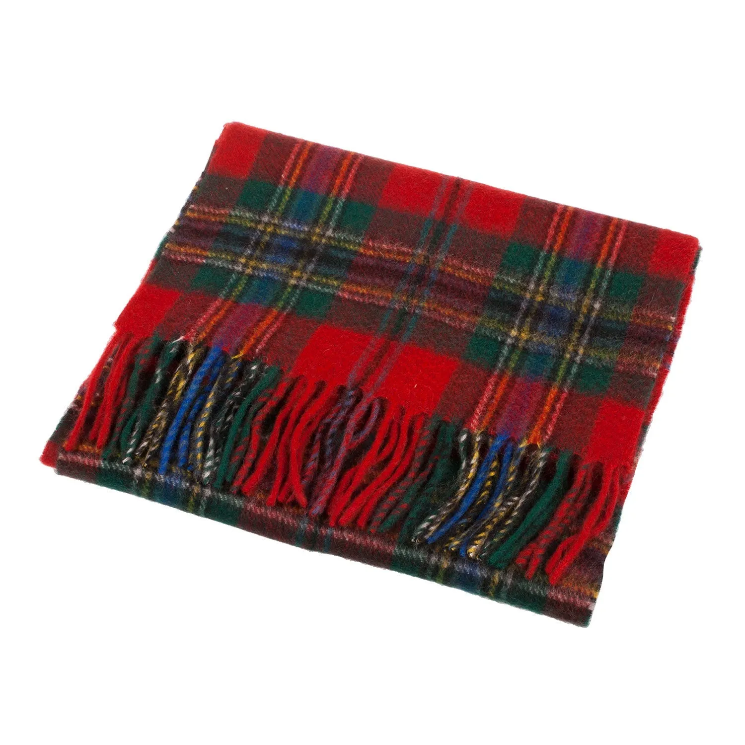 Cashmere Scottish Tartan Clan Scarf  Maclean Of Duart