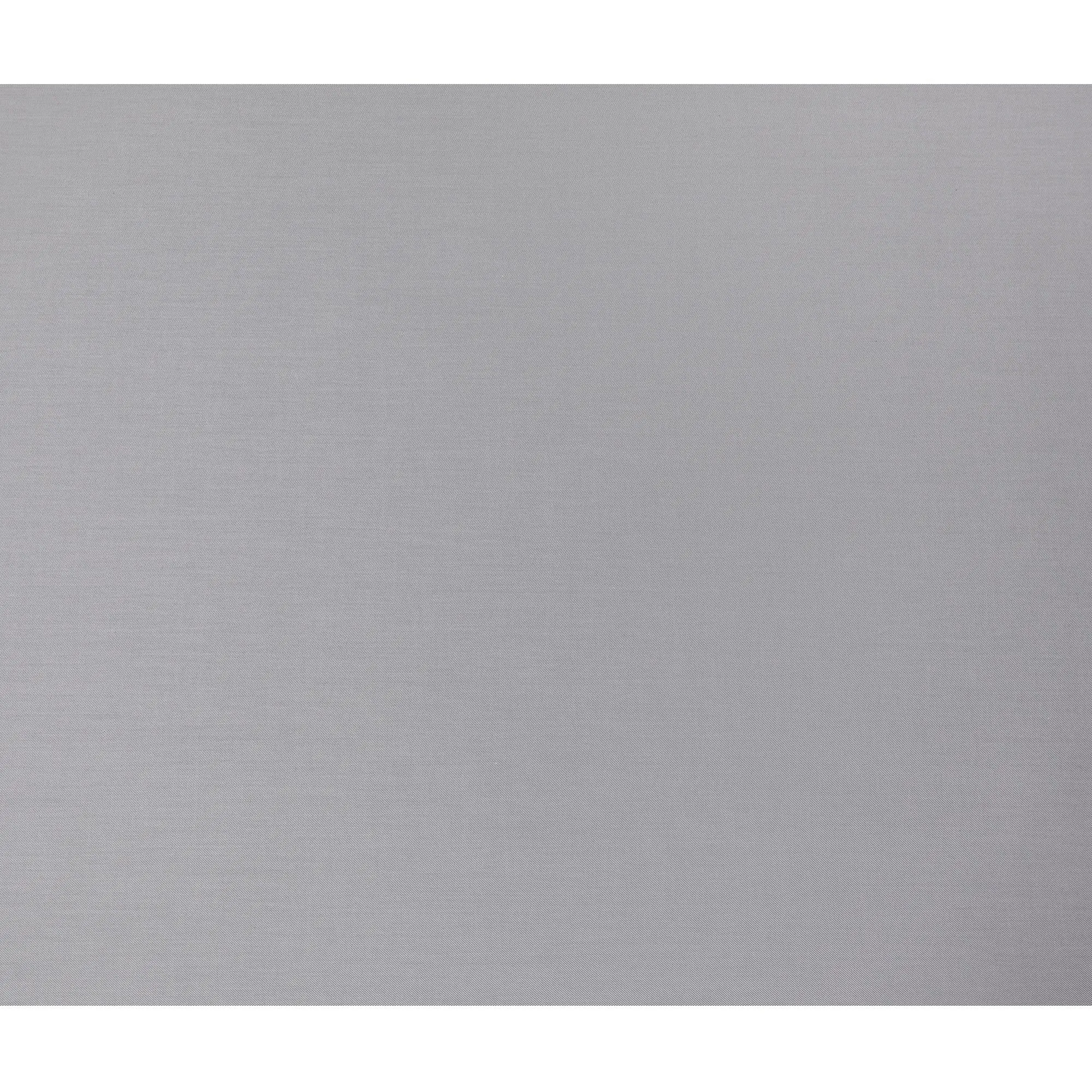 Coin grey Plain Premium pure Swiss 100% cotton shirting fabric in twill weave-D16621