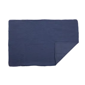 Cover | 60x90 Knitted Denim Blue