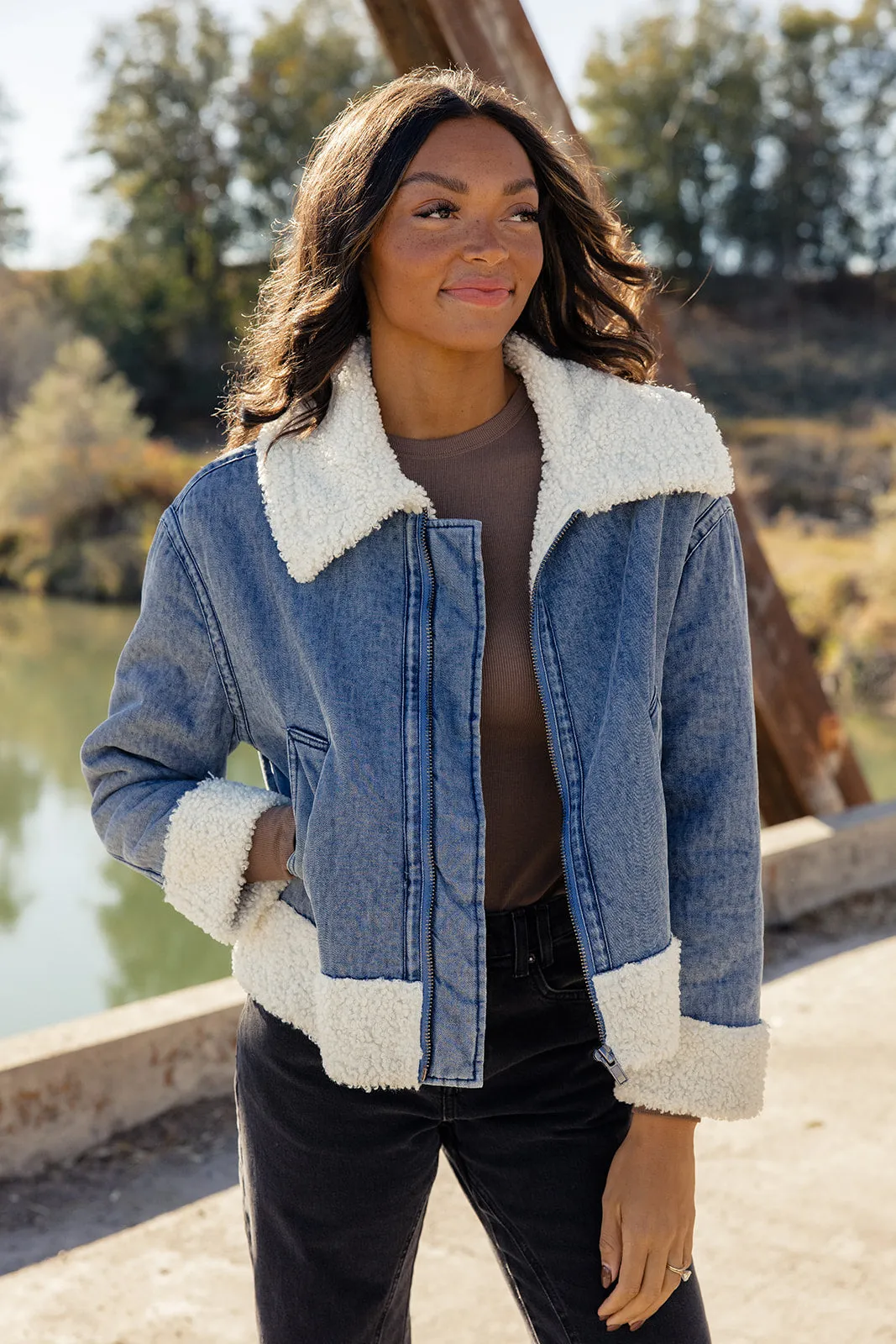 Daisy Jones Sherpa Jacket