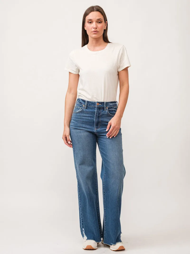 Dear John Fiona High Rise Wide Leg Denim - Portvell