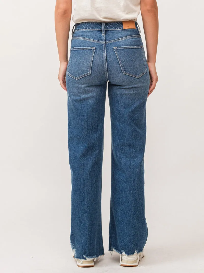 Dear John Fiona High Rise Wide Leg Denim - Portvell