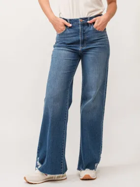 Dear John Fiona High Rise Wide Leg Denim - Portvell