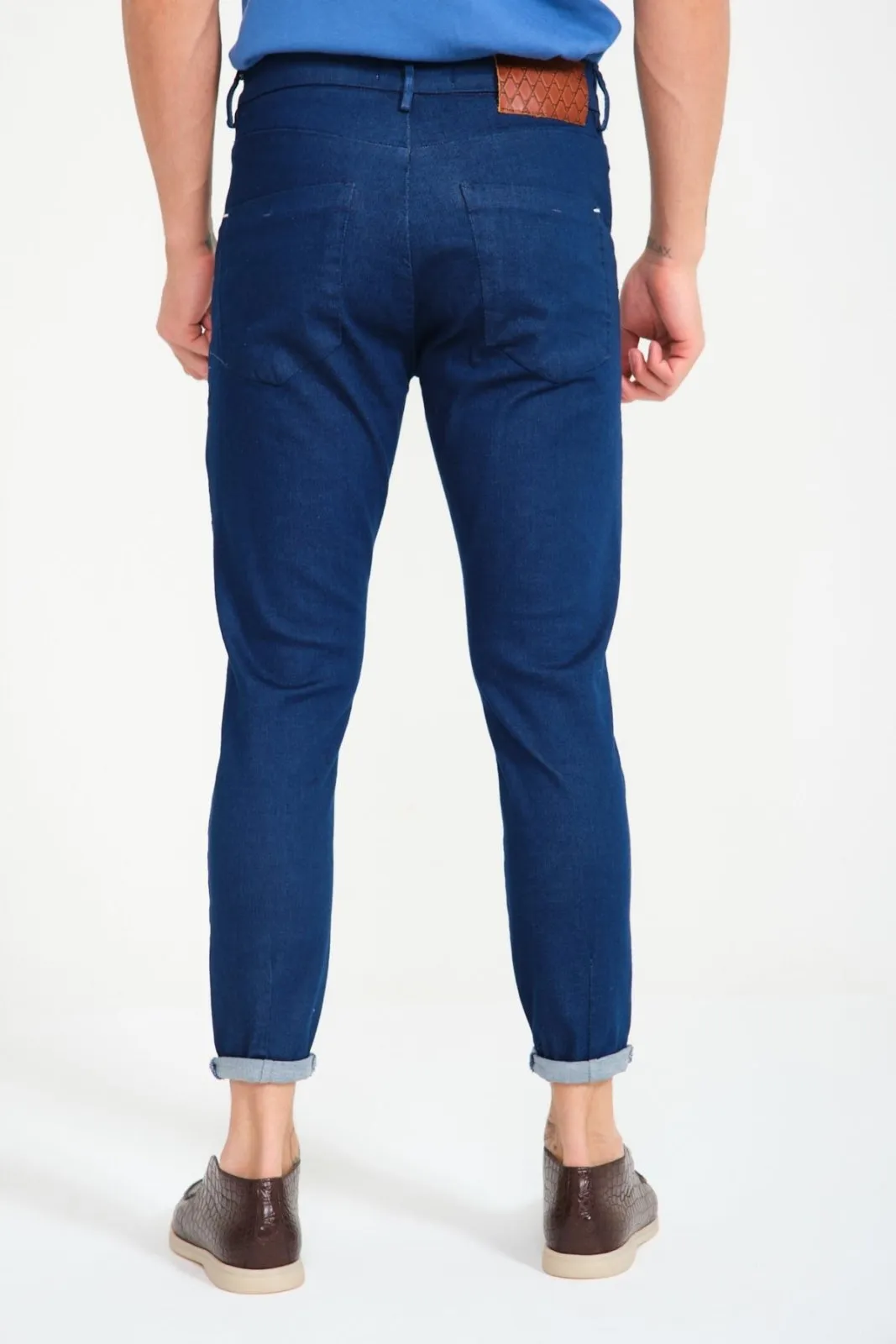 Deep Indigo Slim-Fit Denim Jeans