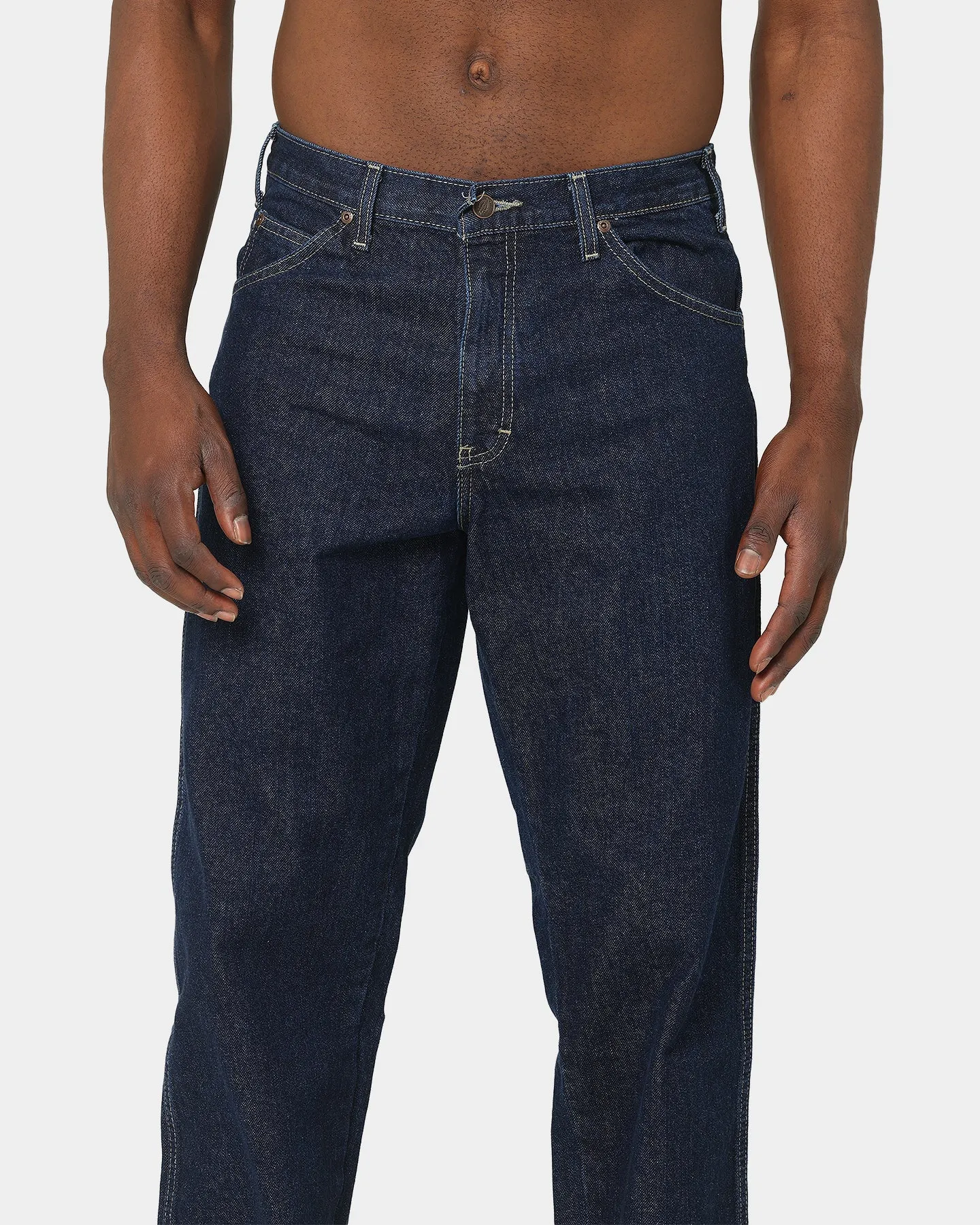 Dickies 5-Pocket Work Jeans Rinsed Indigo