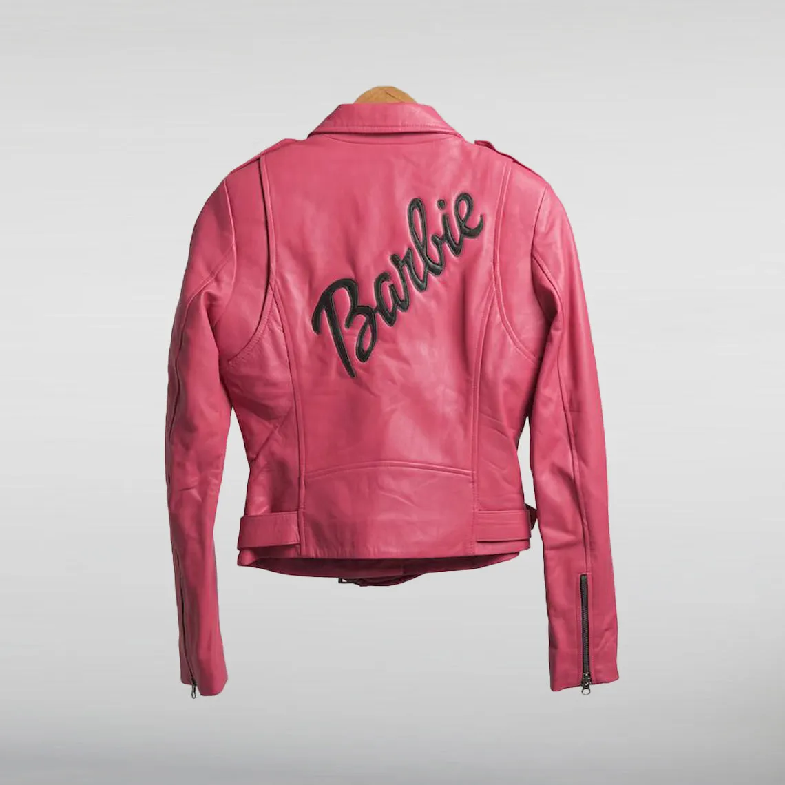 Doll Barbie Pink Biker Jacket