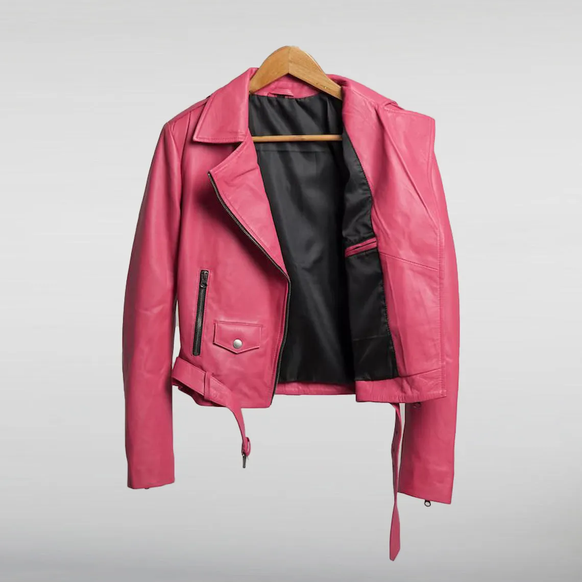 Doll Barbie Pink Biker Jacket