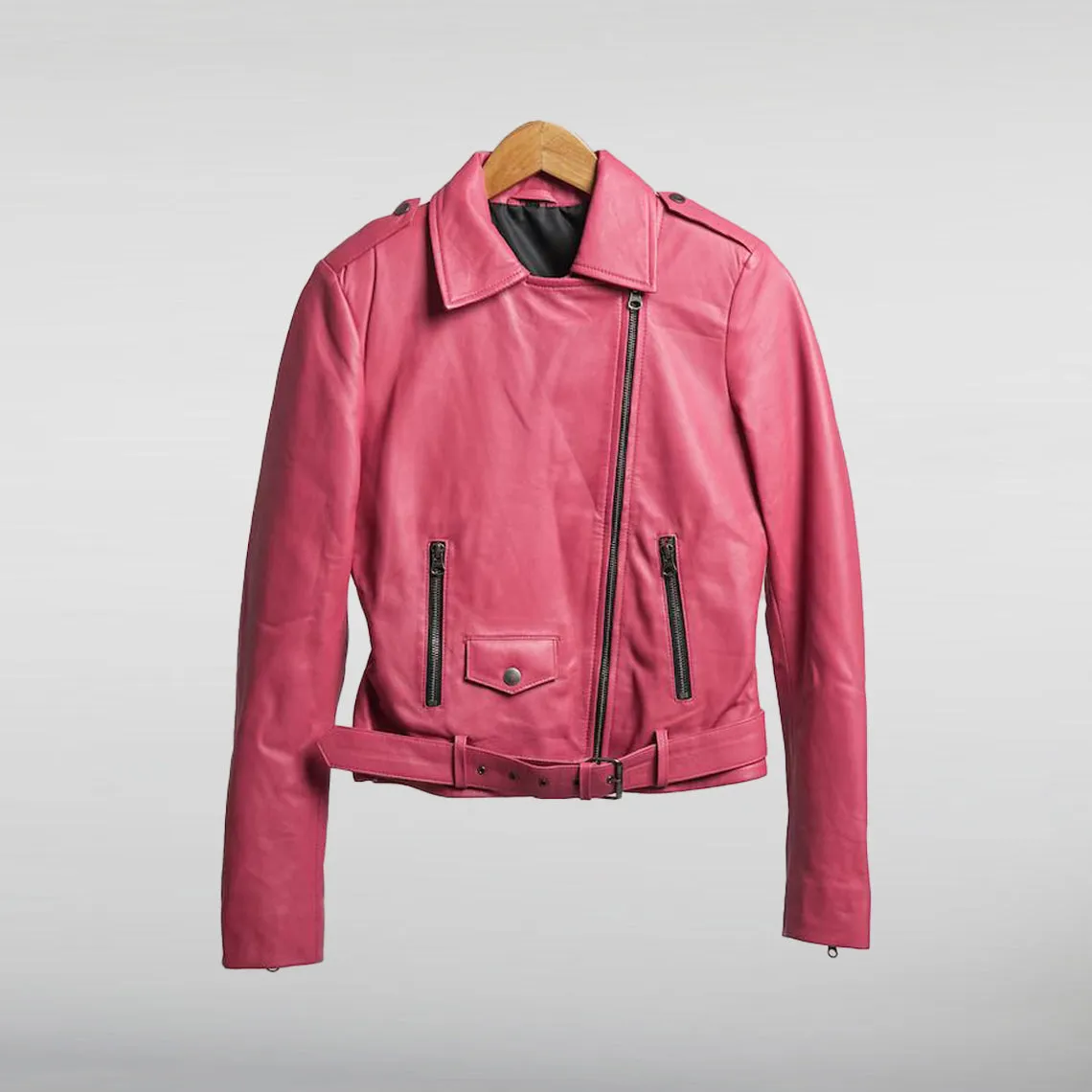 Doll Barbie Pink Biker Jacket